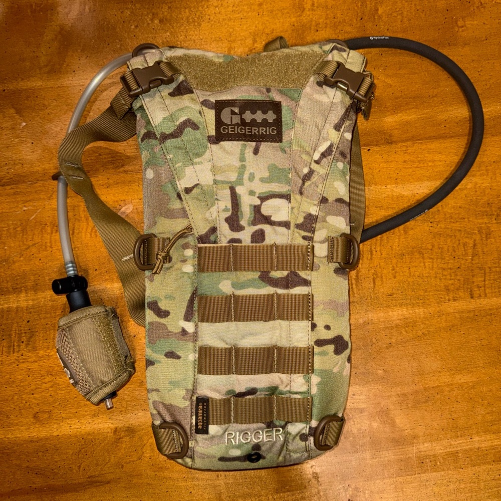 Geigerrig Rigger Hydration Pack in Camouflage
